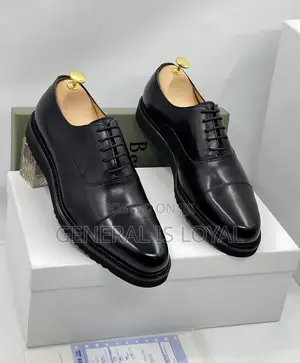 Berluti Black High Sole Shoes