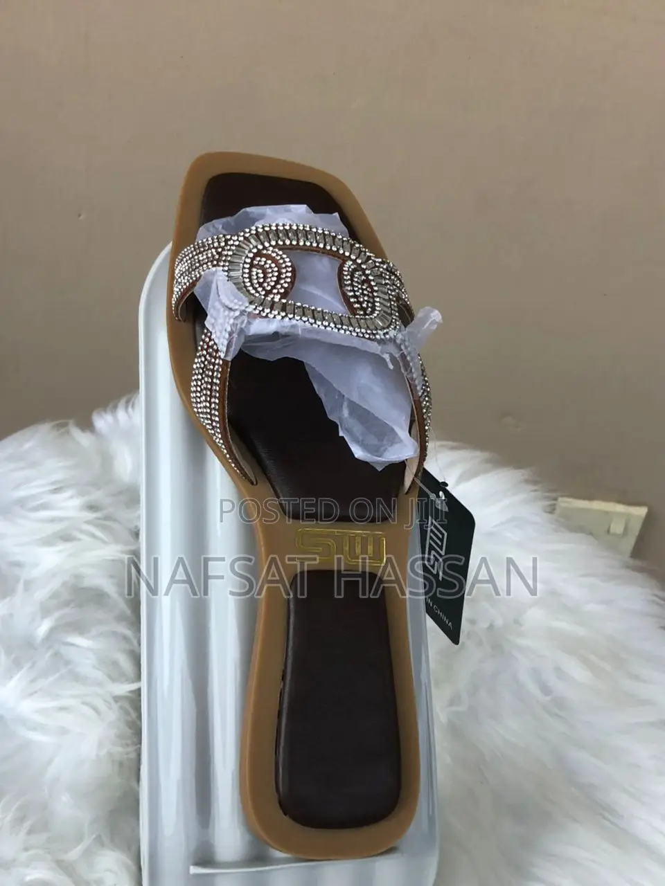 Rhinestone Slipper Luxury