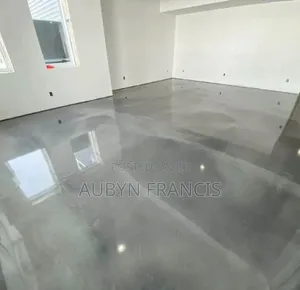 3d Epoxy, Microcement and Madoff Wash Stone Coating or Epoxy Flakes
