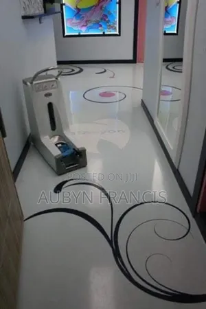 3d Epoxy, Microcement and Madoff Wash Stone Coating or Epoxy Flakes