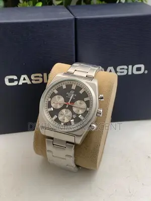 Photo - Elegant Casio Edifice Sapphire Chronograph –Stainless Steel