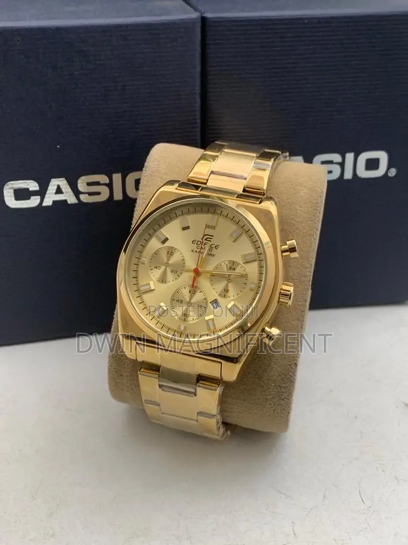 Elegant Casio Edifice Sapphire Chronograph –Stainless Steel