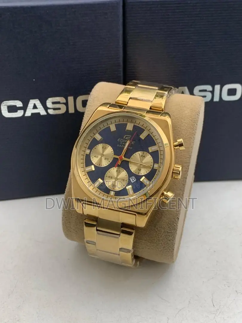 Elegant Casio Edifice Sapphire Chronograph –Stainless Steel