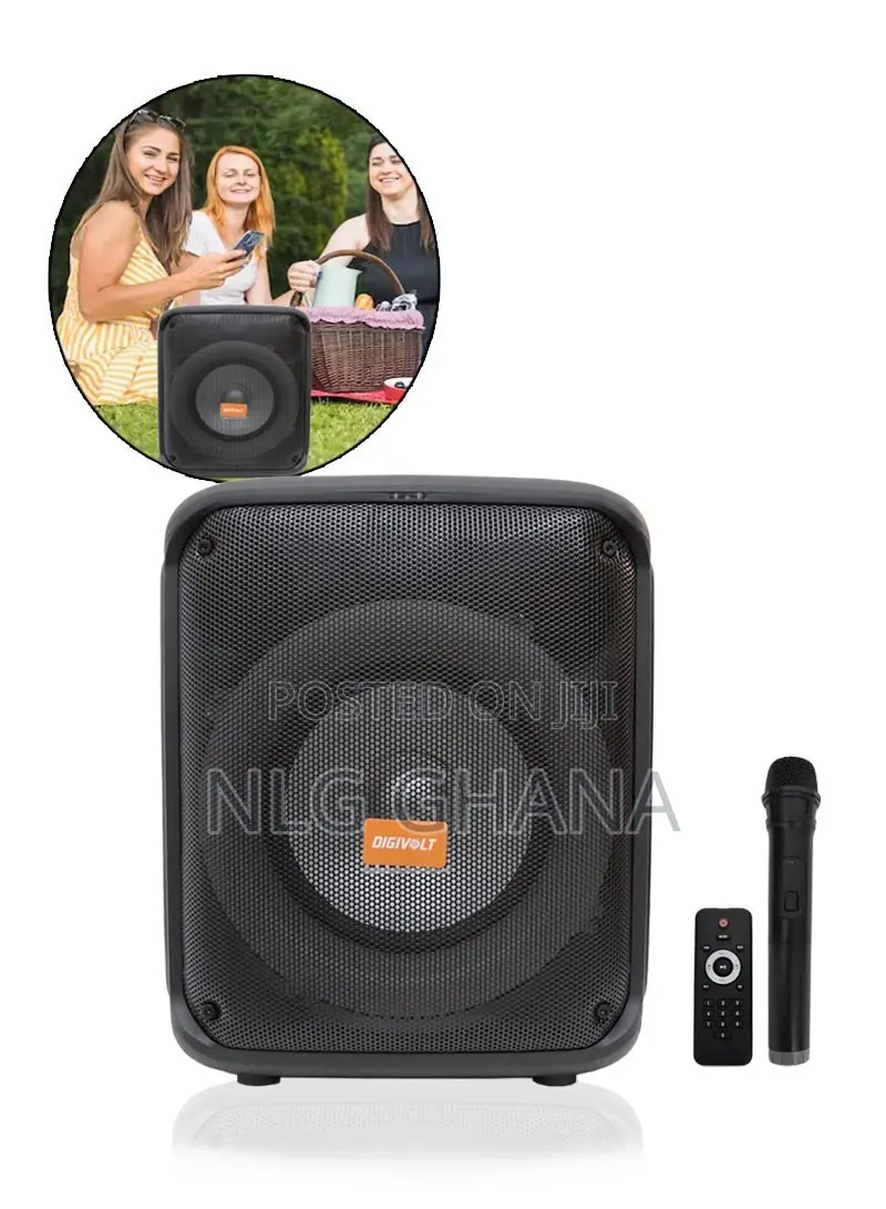 8" Colorful Lighting Portable Speaker. Ghx1912