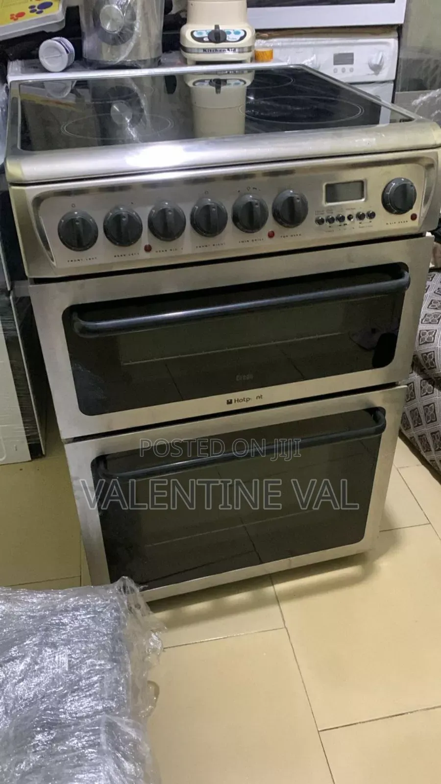 Infared Full Electruc Stove Name Hotpoint 60/60 Stainless Steel