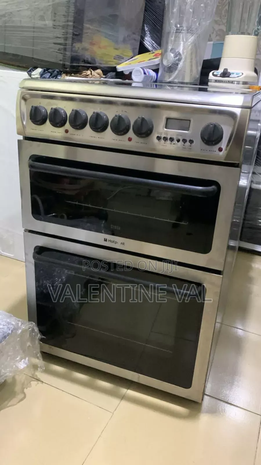 Infared Full Electruc Stove Name Hotpoint 60/60 Stainless Steel