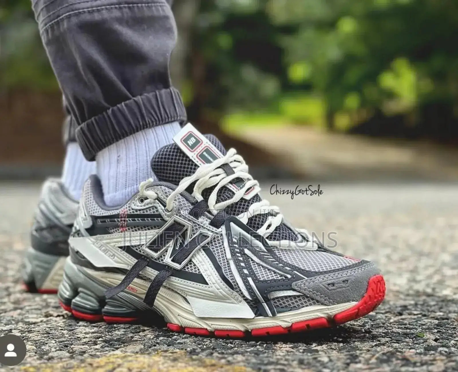 New Balance 1906 Red Ash and Cream