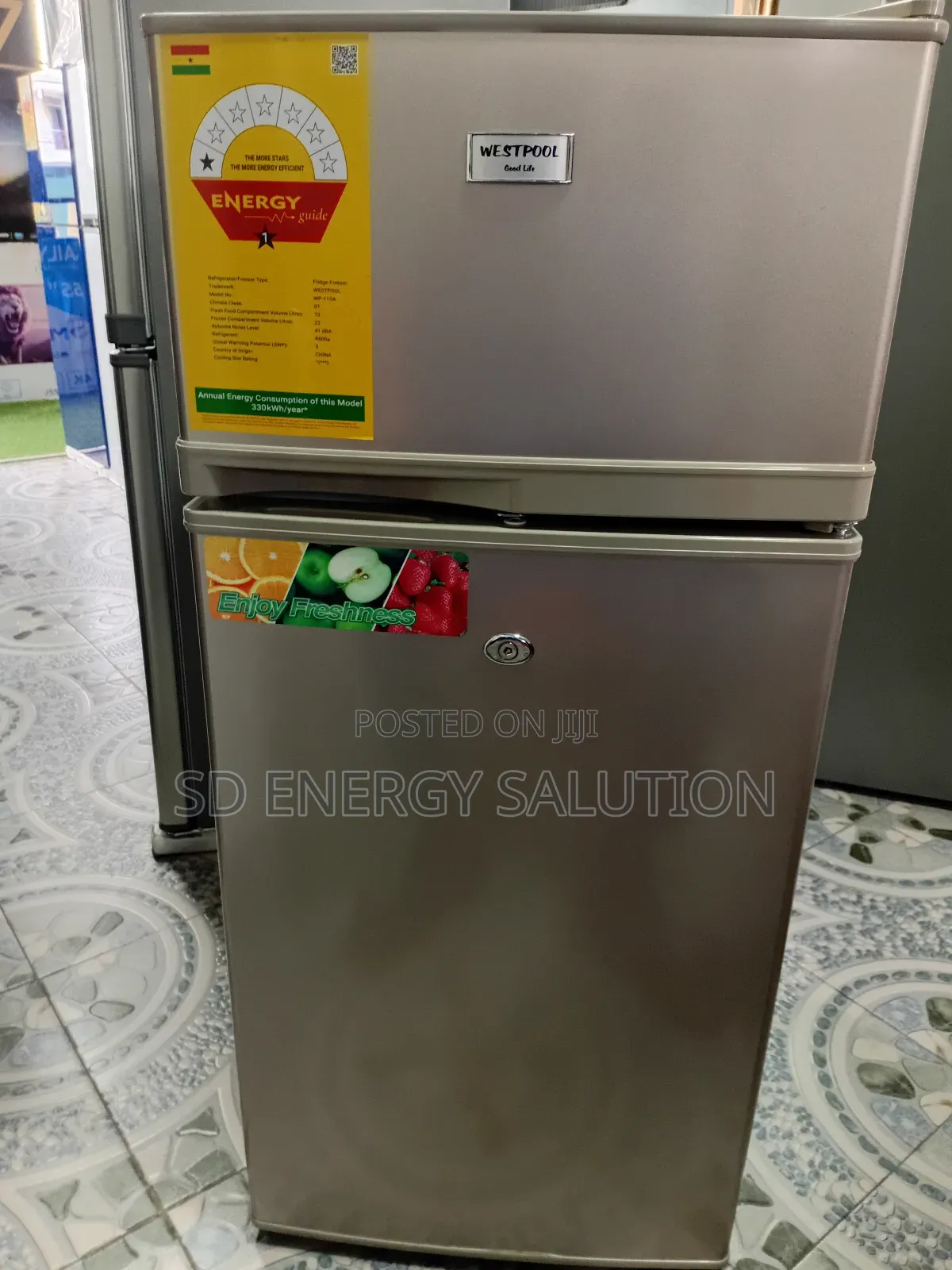 Massive Table Top Fridge Westpool Freezer 95 Litres