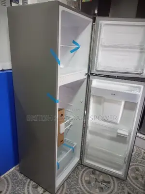 Vital Roch Double Door Top Freezer 247 Liters Silver Color