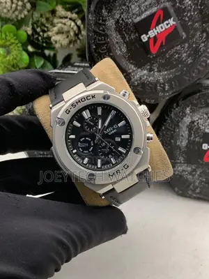 G Shock Thick Leather Watch