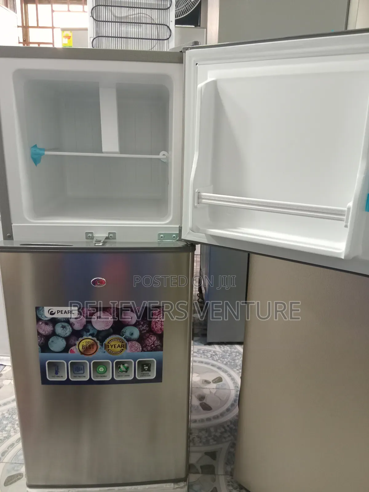 Proven Result 108l Capacity Space Pearl Pearl Fridge Freezer