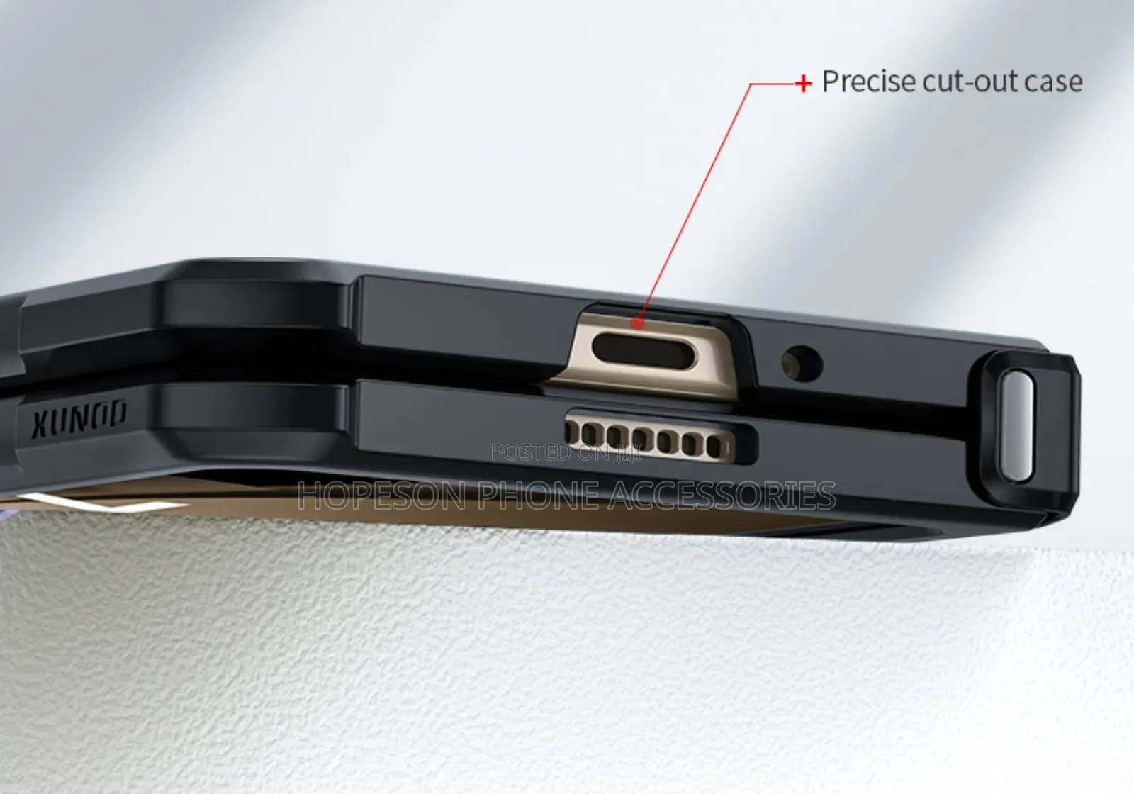 Samsung Z Fold Shockproof And Rugged Transparent Phone Case