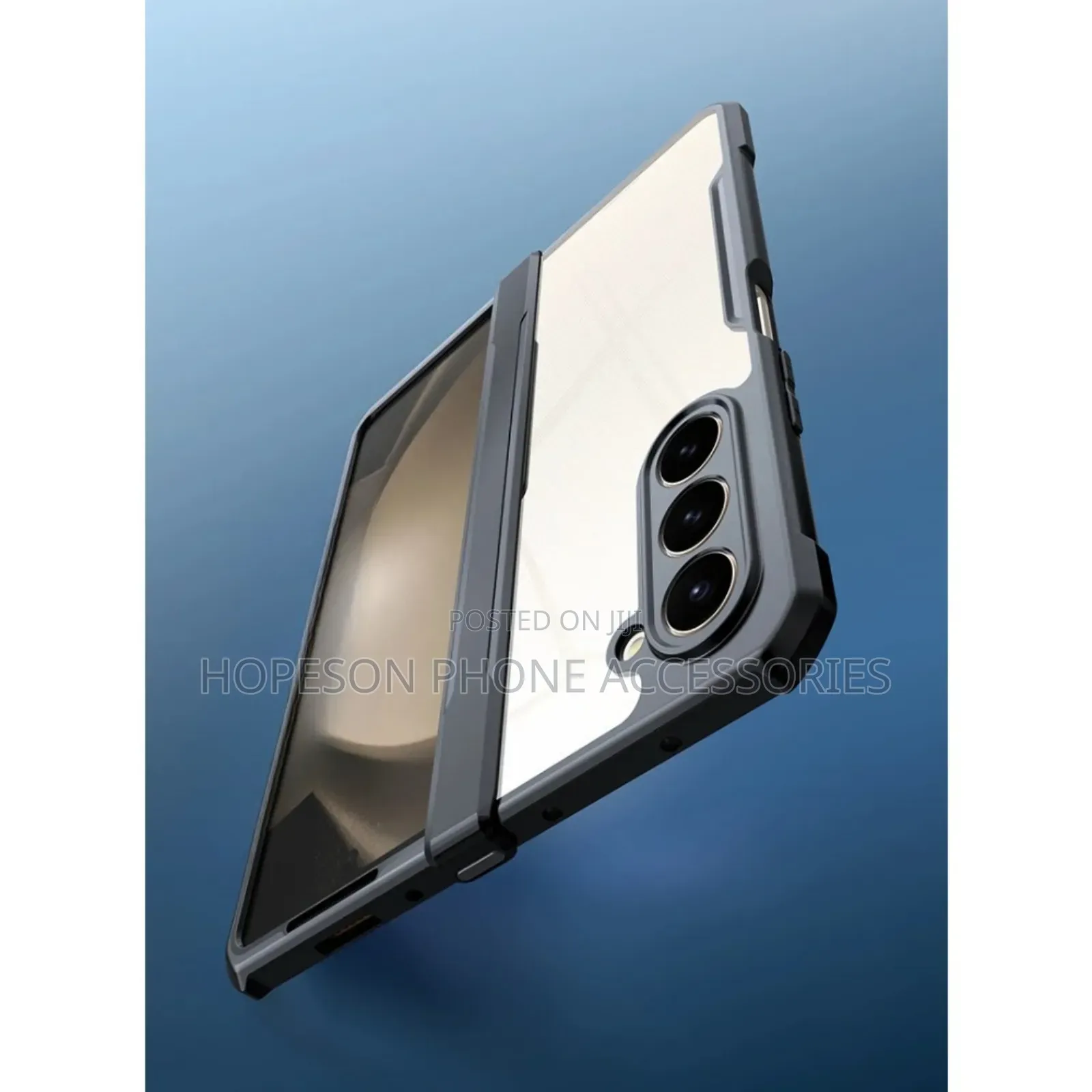 Samsung Z Fold Shockproof And Rugged Transparent Phone Case