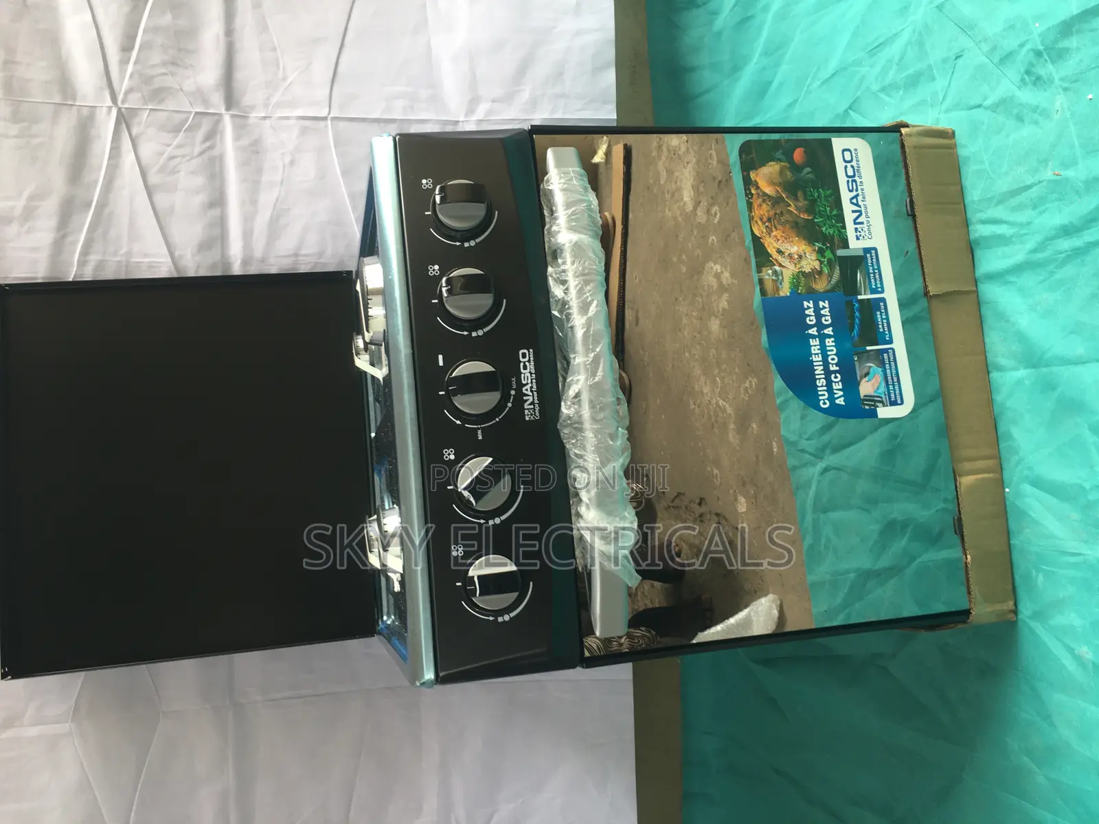 Mini Nasco 4burner Gas Cooker With Oven