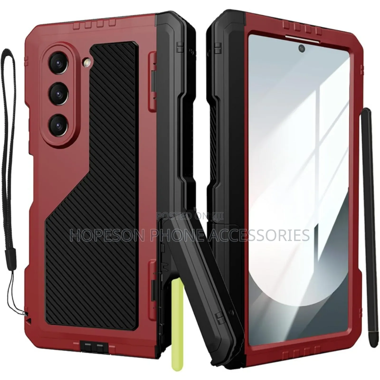 Samsung Z Fold Shockproof And Rugged Transparent Phone Case