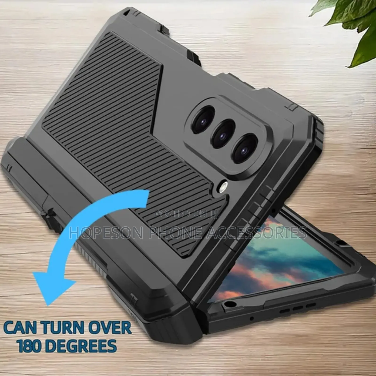 Samsung Z Fold Shockproof And Rugged Transparent Phone Case