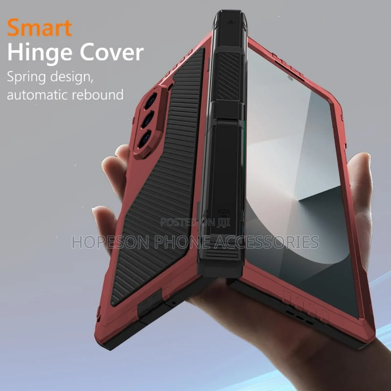 Samsung Z Fold Shockproof And Rugged Transparent Phone Case