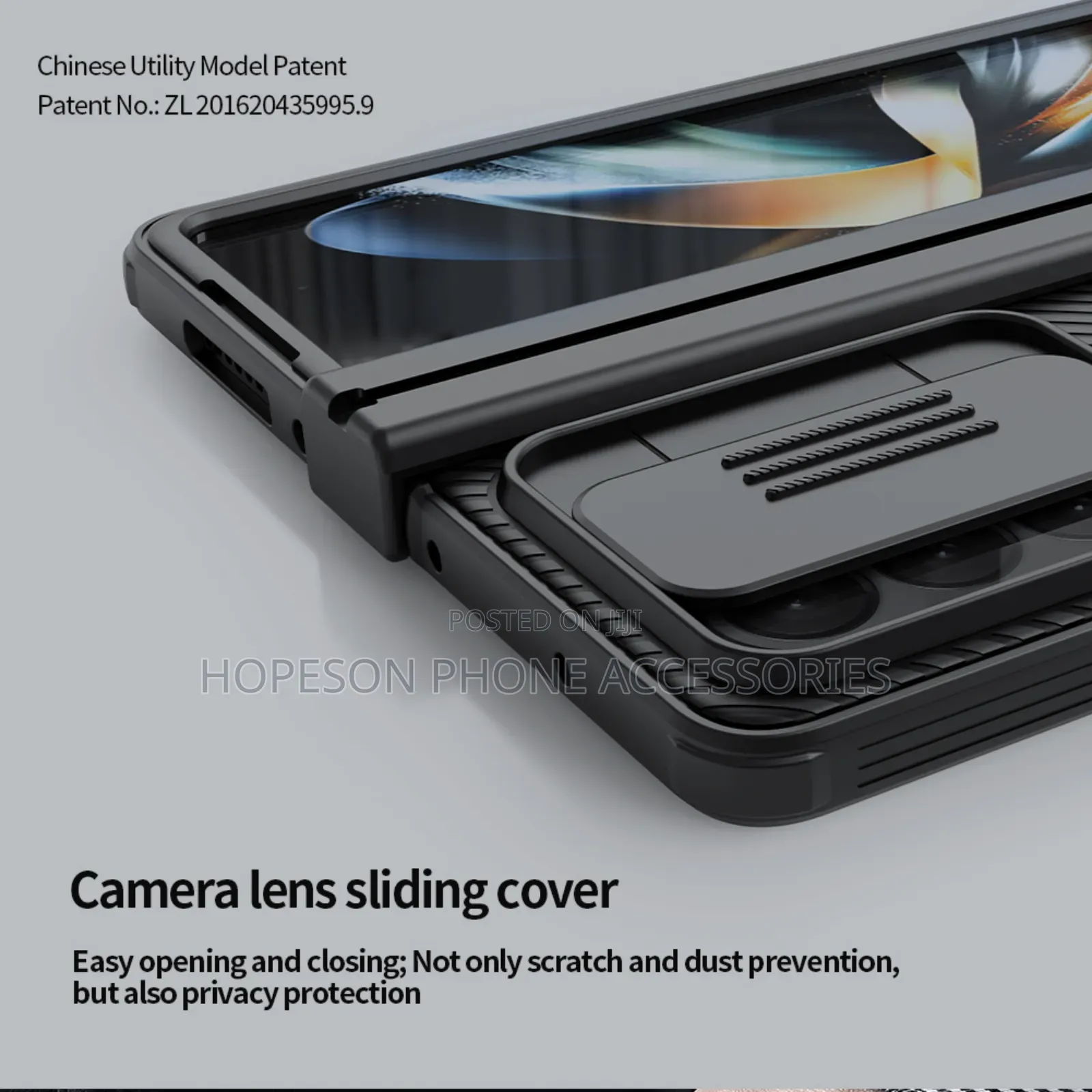 Samsung Z Fold Shockproof And Rugged Transparent Phone Case