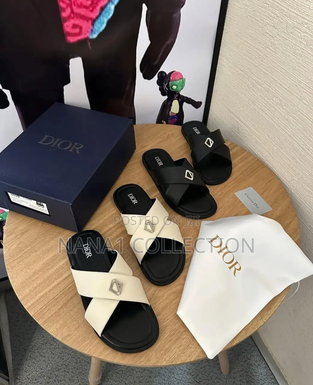 Men’S Dior Leather Slippers
