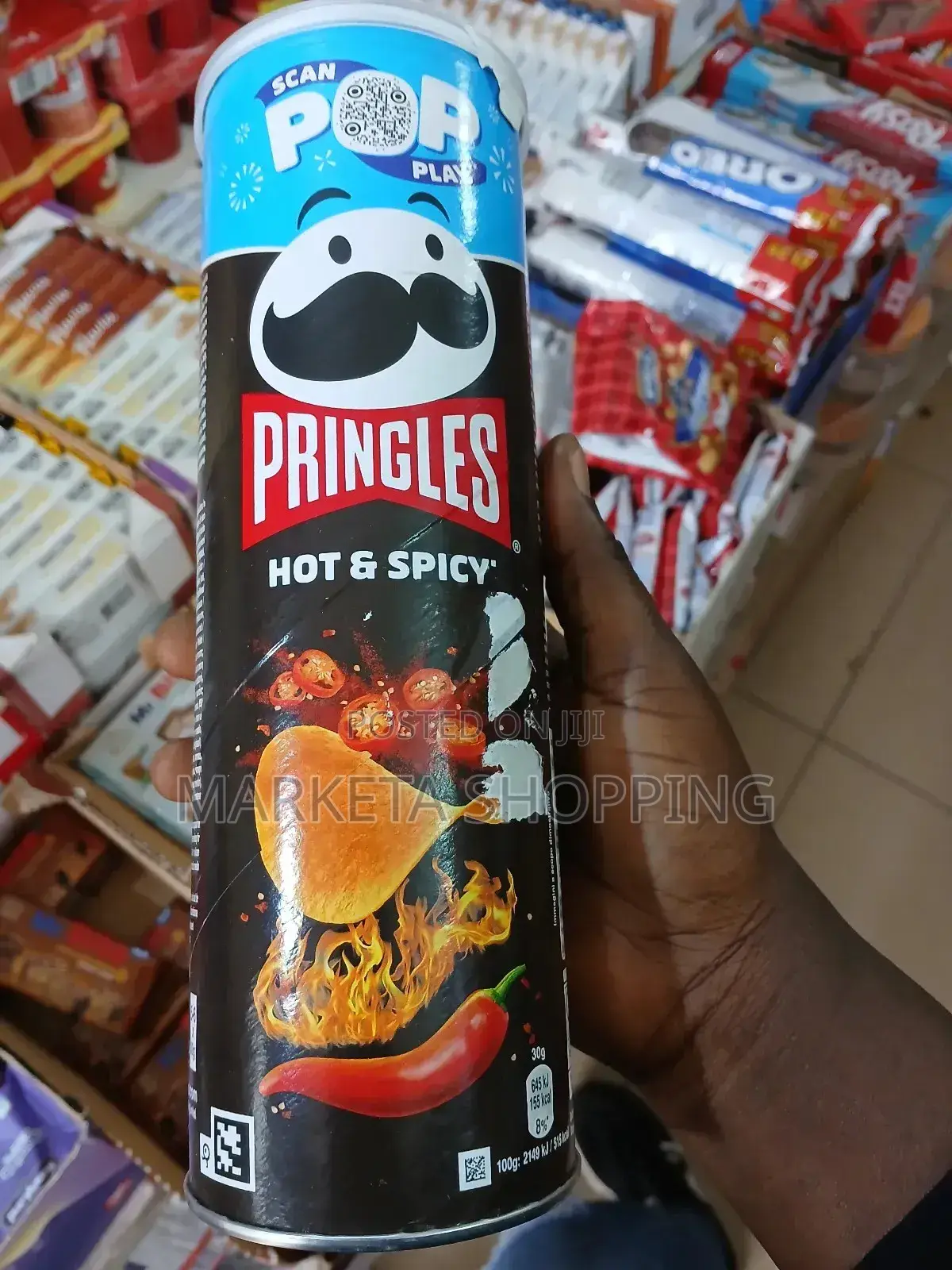 Pringles Hot & Spicy 165g