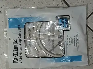 D-Link Cat6 Utp 24awg Round Patch Cord - 2m - Grey Color