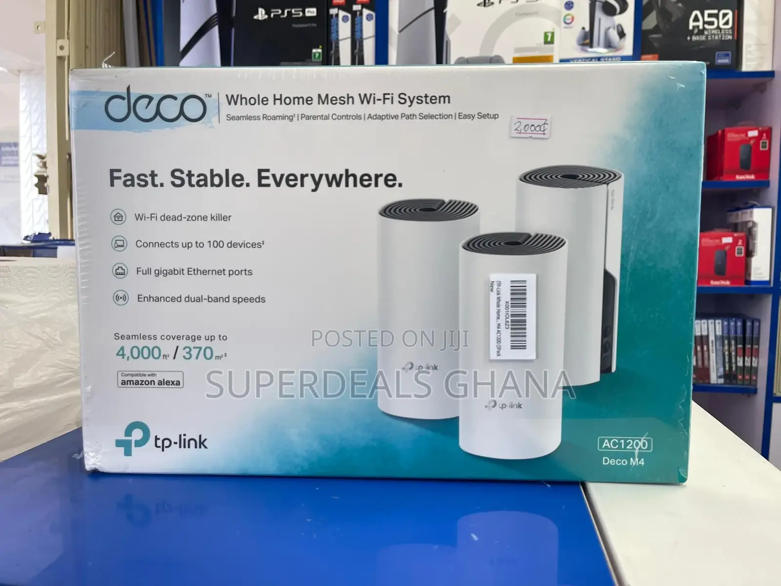 Tp-link Deco M4 - Ac1200 - Home Mesh Wi-fi System 3-pack