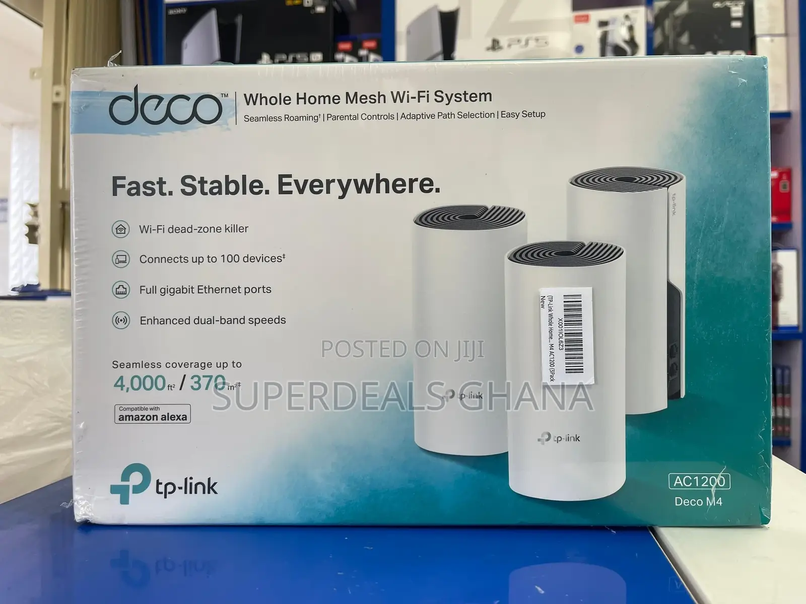 Tp-link Deco M4 - Ac1200 - Home Mesh Wi-fi System 3-pack