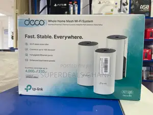 Tp-link Deco Ac1200 Dual-bandwi-fi 5 System (Deco M4 3-pack)