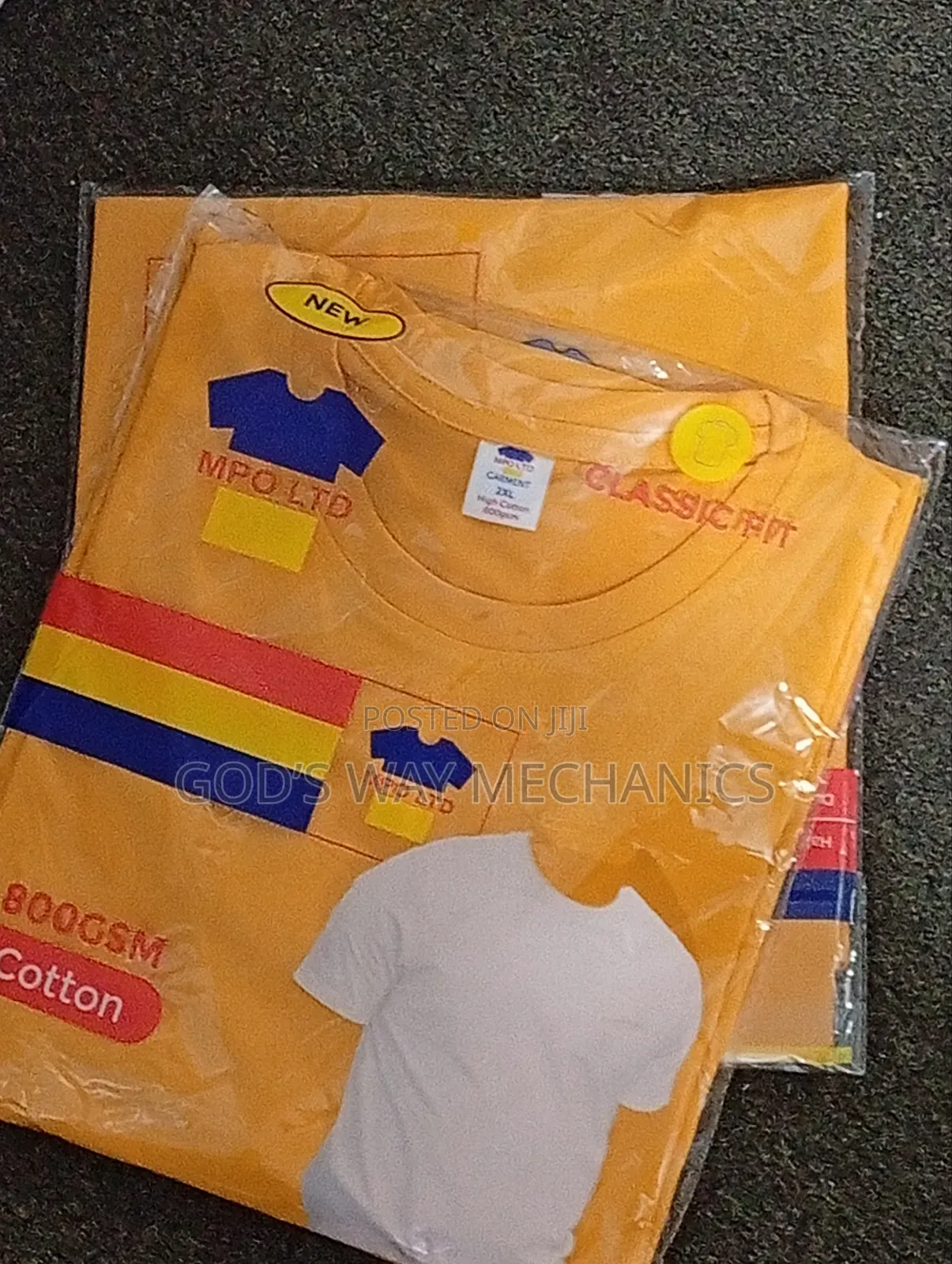 T-Shirt (Cotton )800gsm High Quality Classic Fit T-Shirt