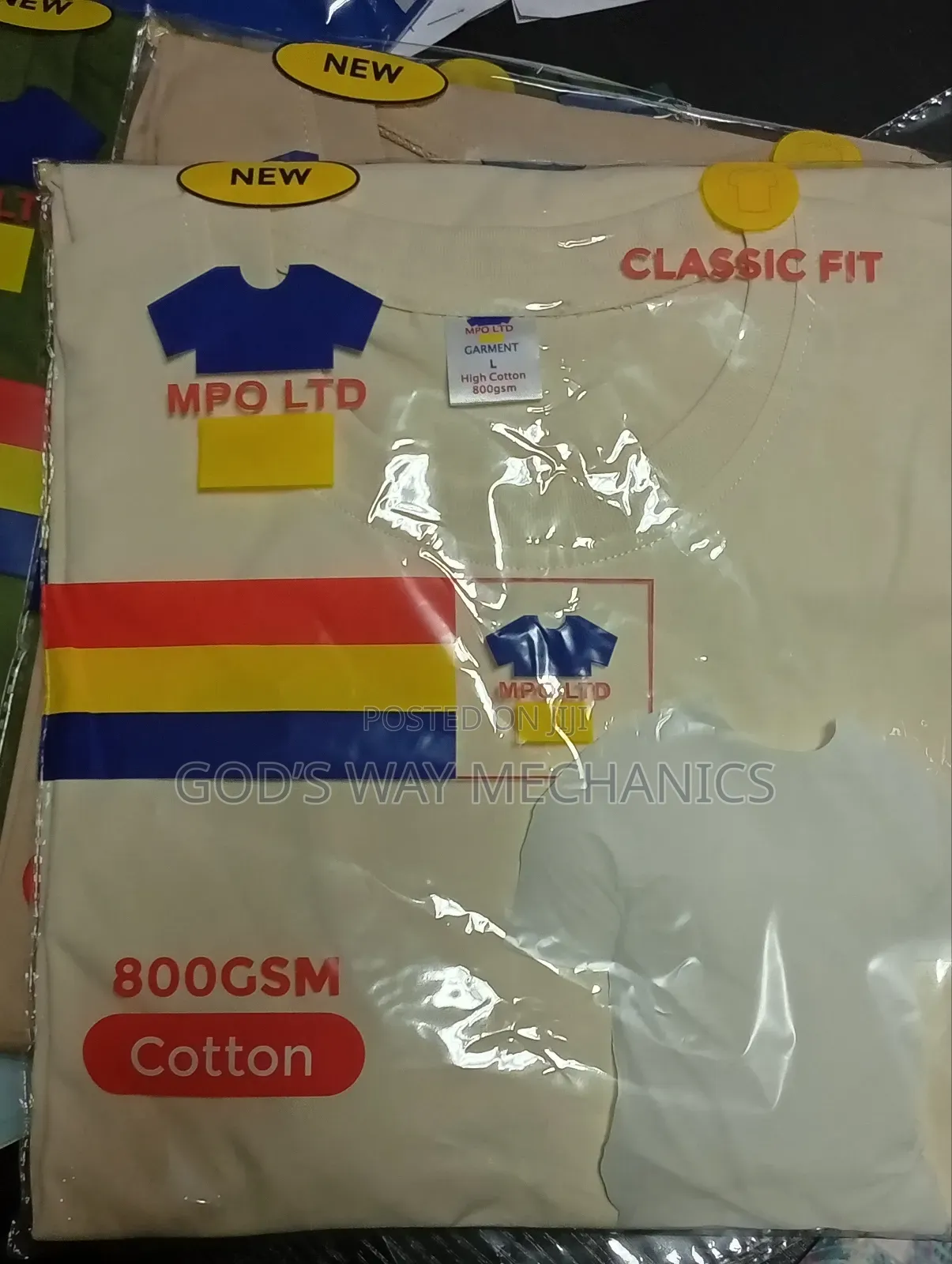 T-Shirt (Cotton )800gsm High Quality Classic Fit T-Shirt