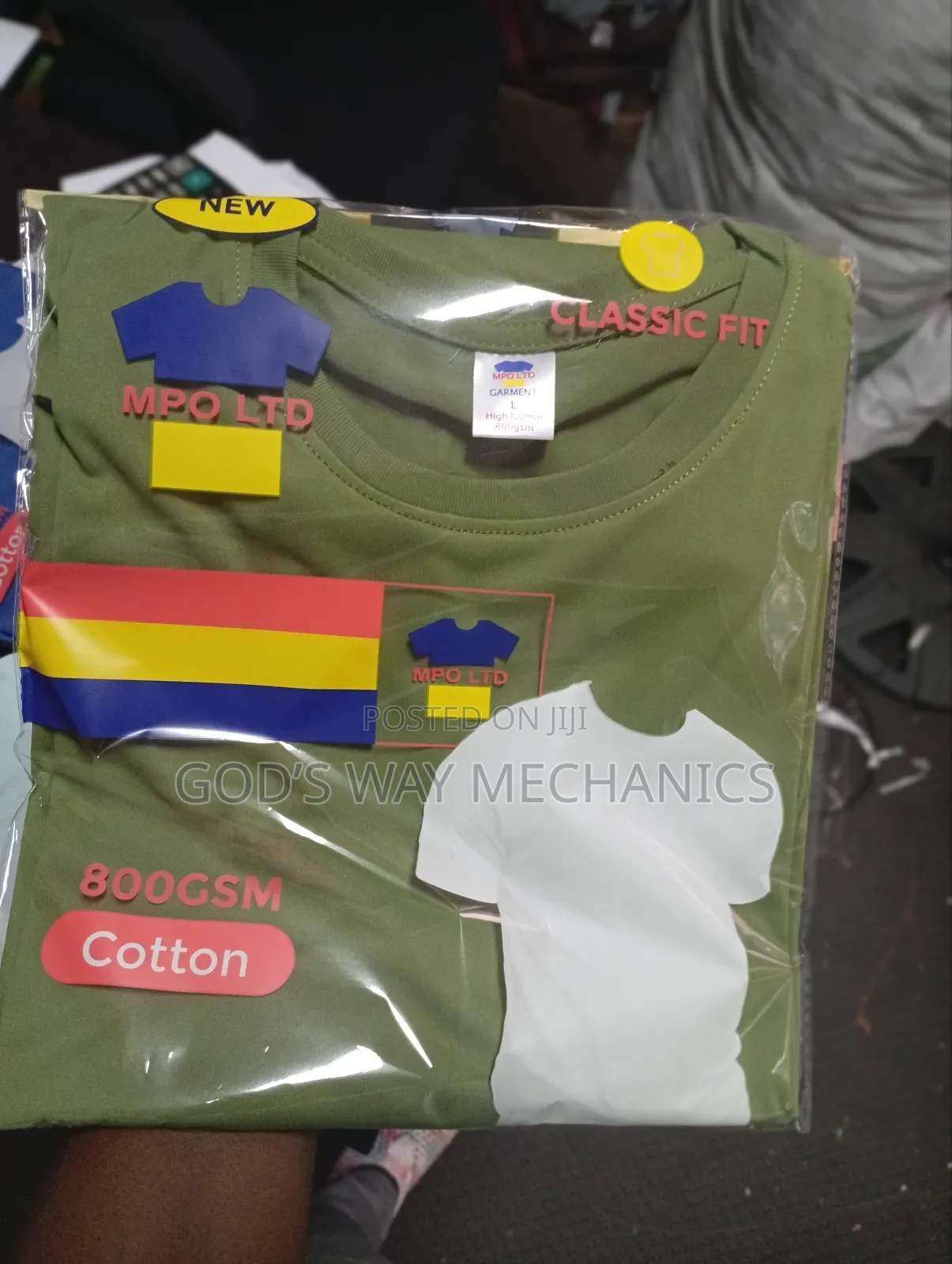 T-Shirt (Cotton )800gsm High Quality Classic Fit T-Shirt