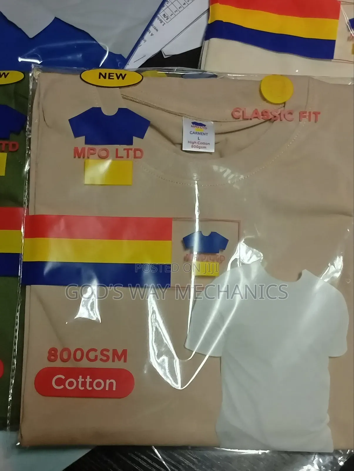T-Shirt (Cotton )800gsm High Quality Classic Fit T-Shirt