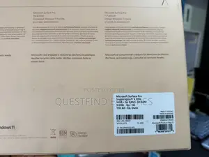 New Microsoft Surface Pro 11th Edition, a Copilot+ PC 16GB SSD 512GB