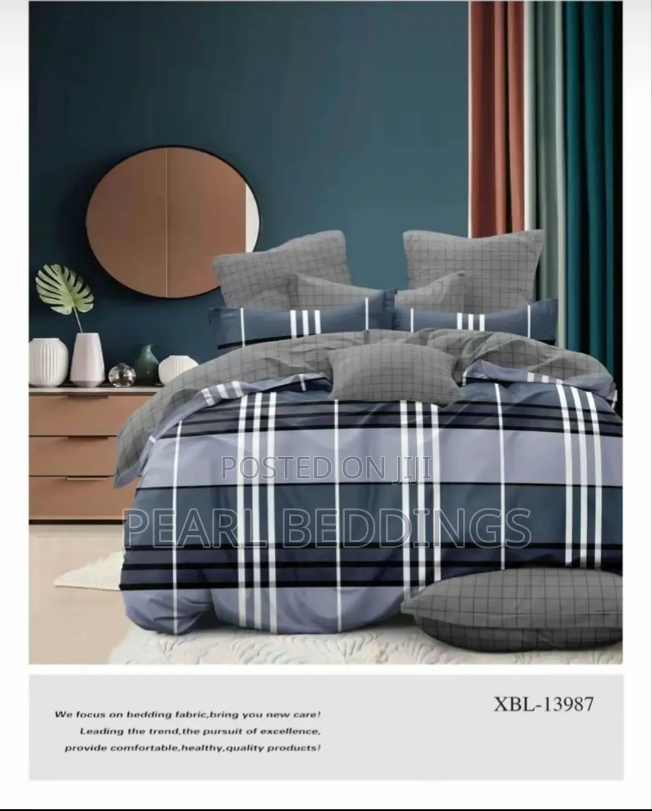 Premium Quality 6pcs 100% Cotton Bedsheets Set Available