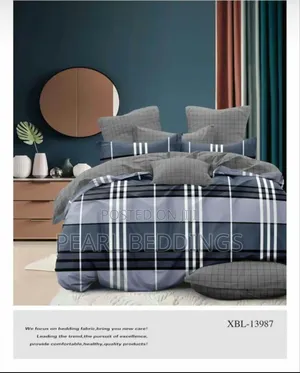 Premium Quality 6pcs 100% Cotton Bedsheets Set Available