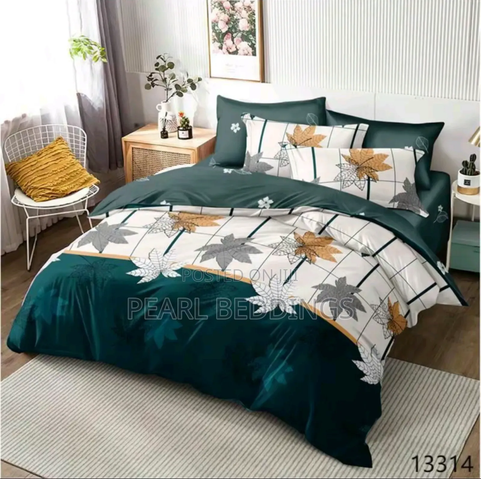 Premium Quality 6pcs 100% Cotton Bedsheets Set Available