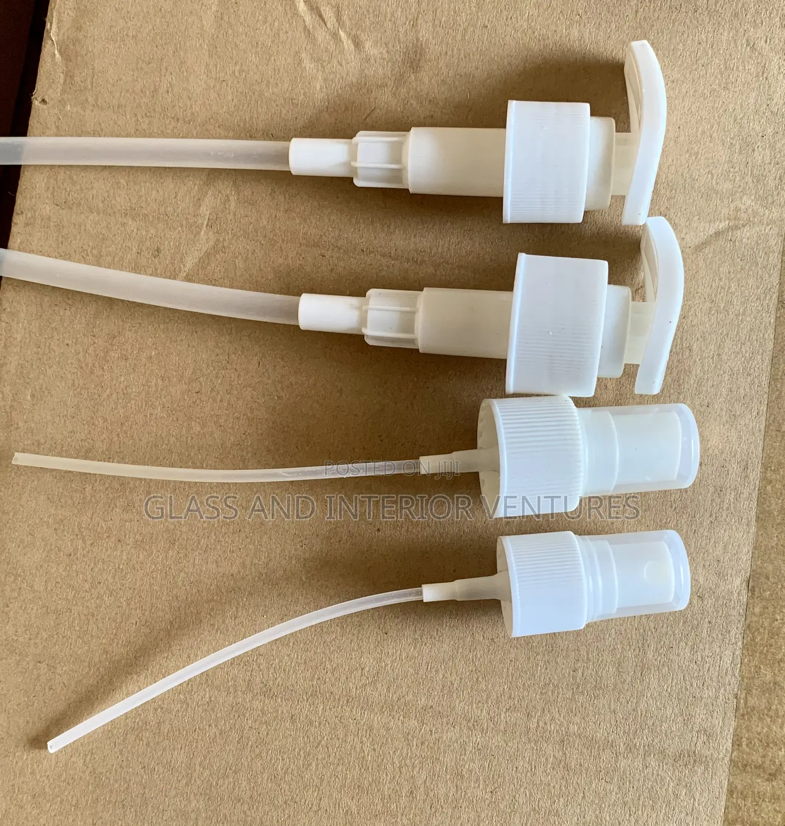 Pumps and Sprays Available