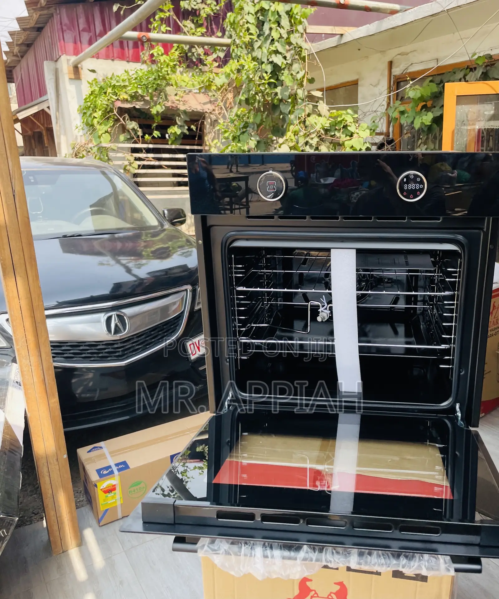 Choose PremiumKenwood 90cm Inbuilt Ceramic Glass Oven,Black