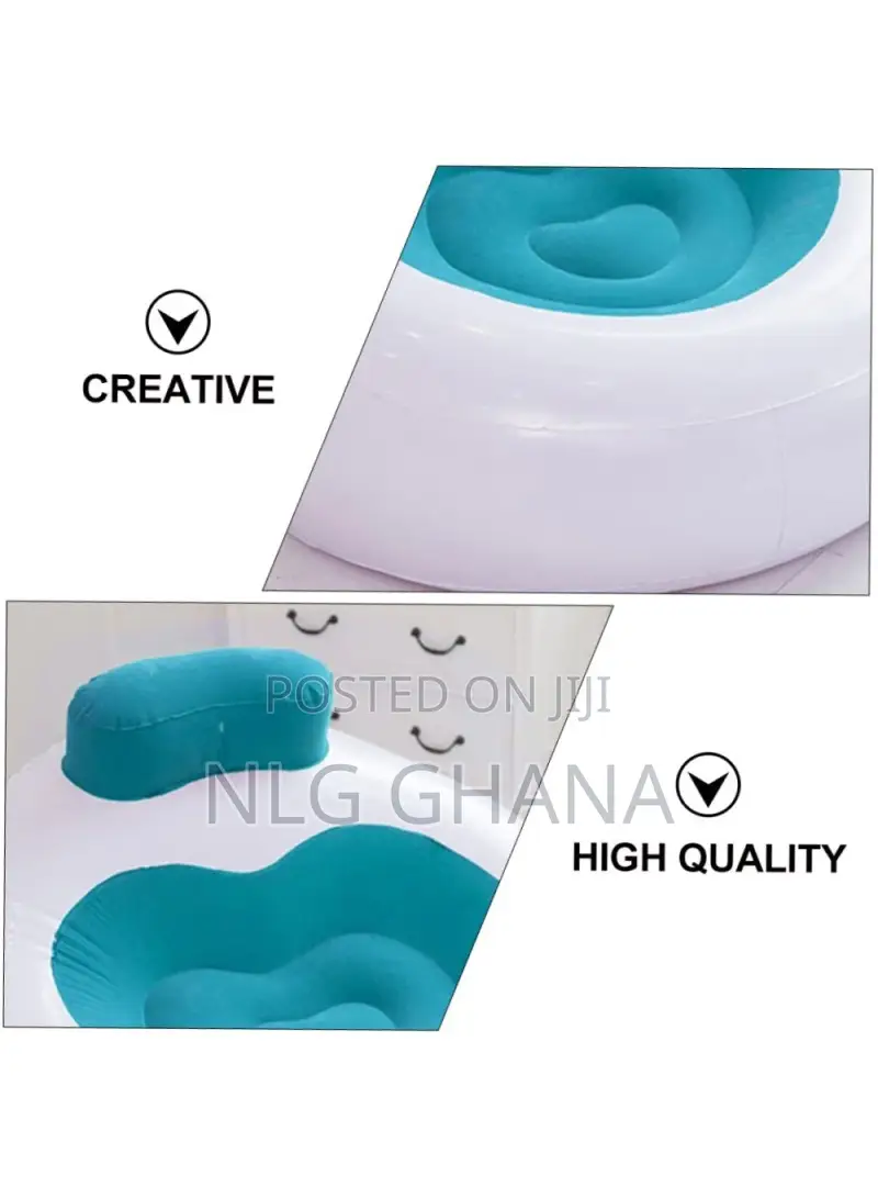 Living Room Inflatable Flocked Heart-Shape Lounger. Tvx25839