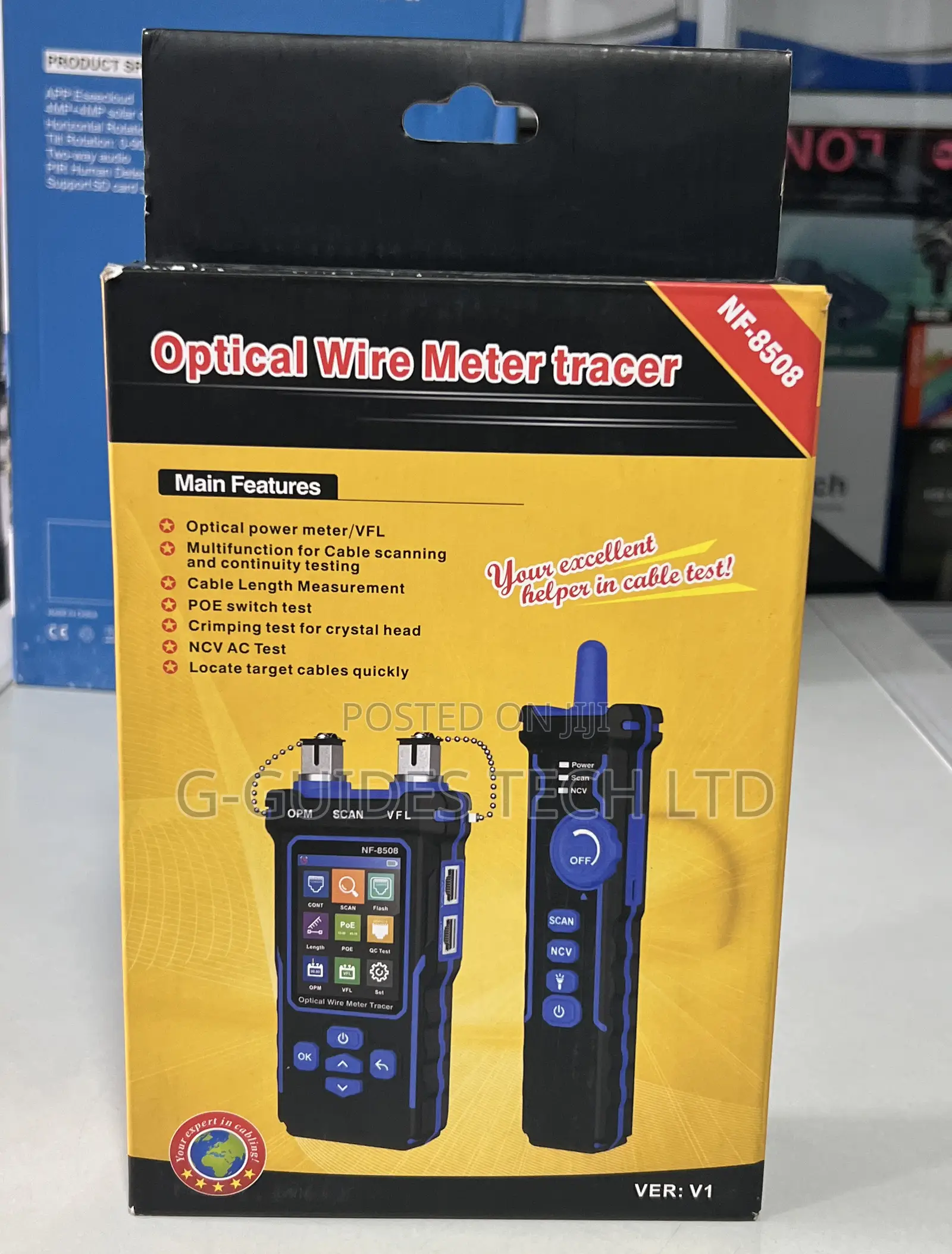 Noyafa Nf-8508 Network Cable Tester And Optical Wire Tracer