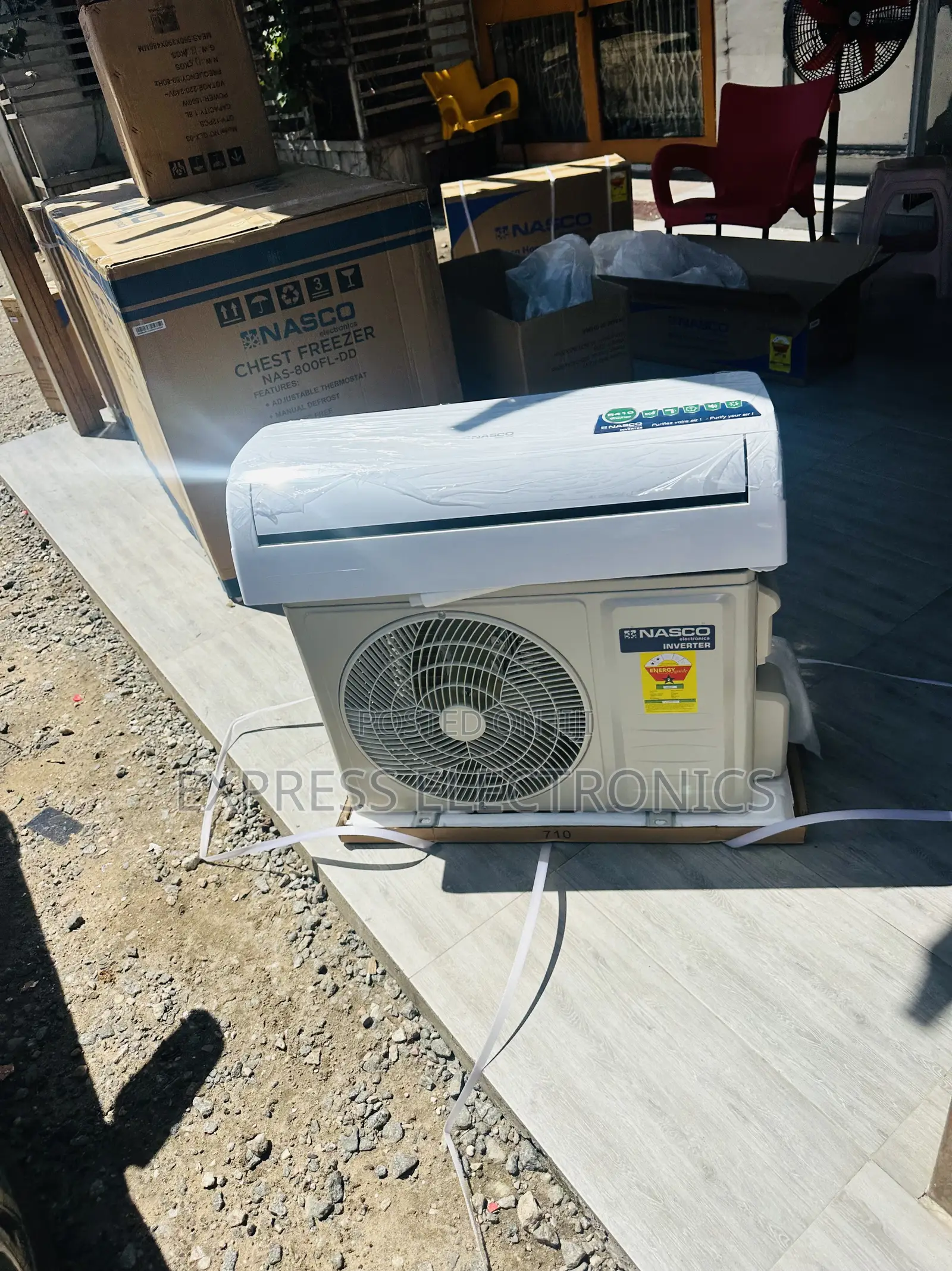 High Airflow Split R410 Has Nasco 1.5hp Air Conditioner