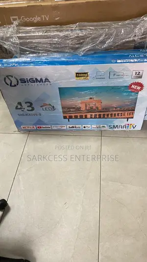 Sigma 43 Inches Smart Android 14 - Digital Frameless Tv