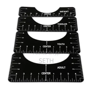 T-Shirt Alignment Ruler Heat Press Machine