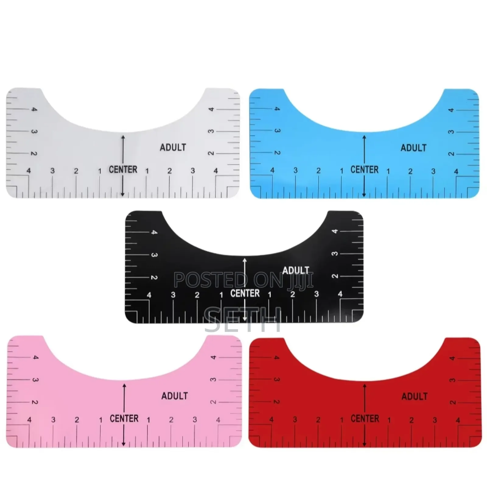 T-Shirt Alignment Ruler Heat Press Machine