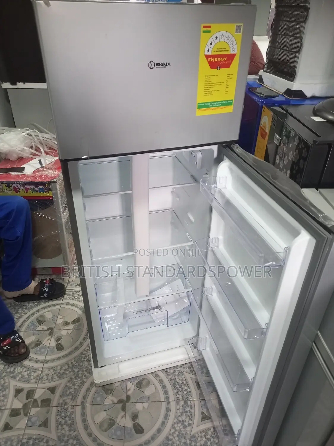 Fresh in Box Sigma Fridge Freezer 207l Energetic System Set