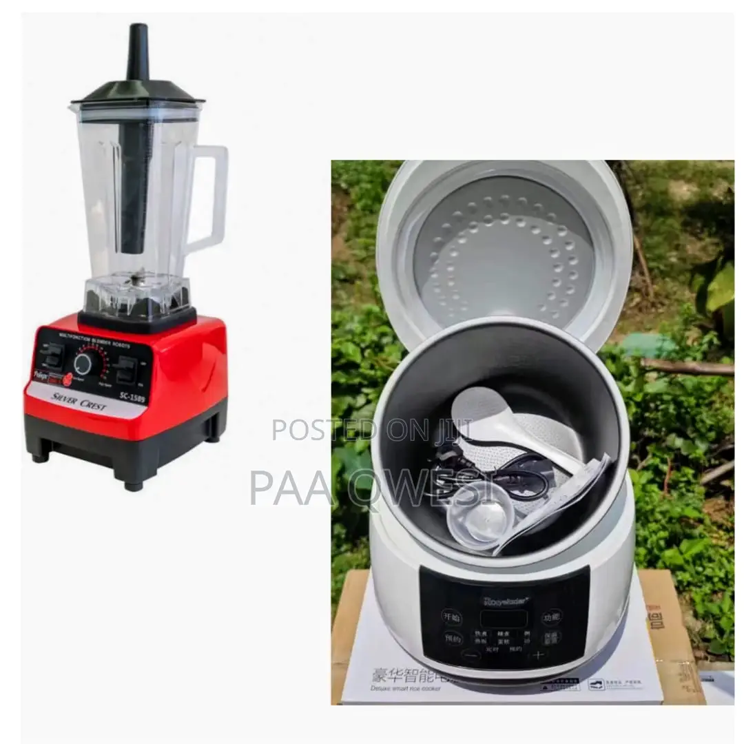 Cook and Blend With This Rice Cooker Blender