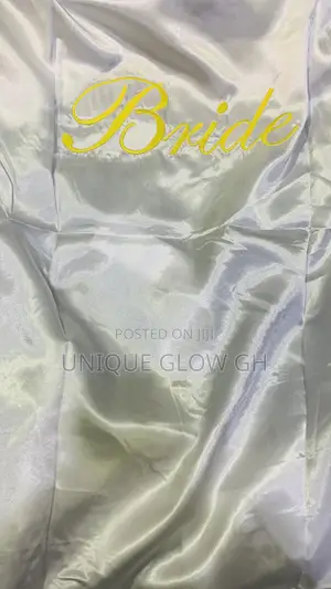 Bride Maid Of Honor Satin Wear Bridal Robes