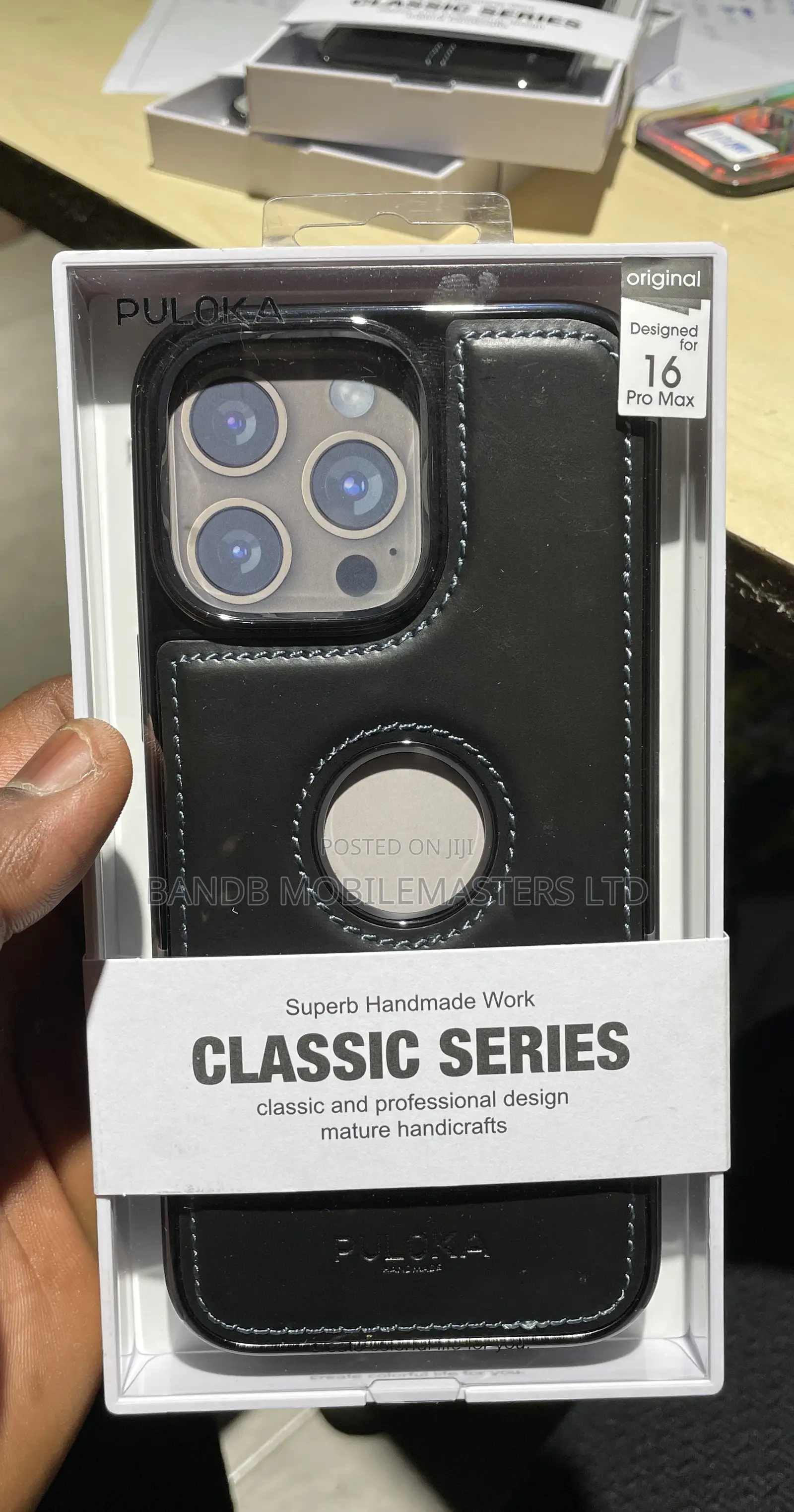 Luxury Lphone Leather Case
