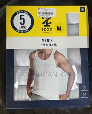 Photo - Izod Men's Ribbed Tanks, M