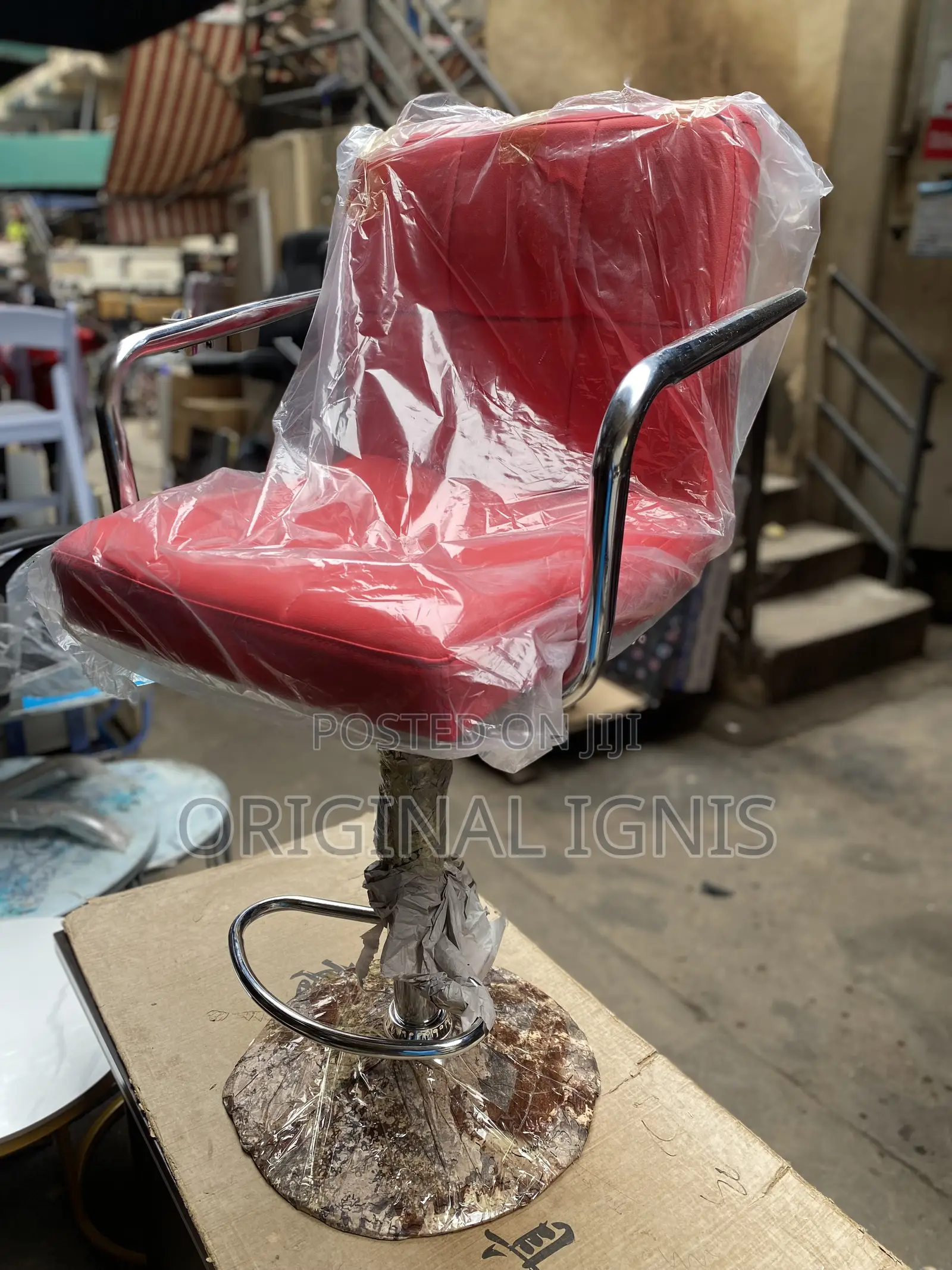 Bar Chair With Armrest